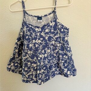 Old Navy and Cream Floral Camisole